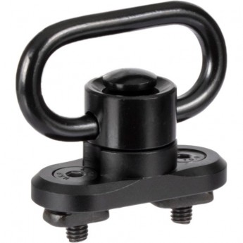 Антабка SHOTTIME быстросъёмная QD на M-LOK для ремня 32мм чёрная Антабка SHOTTIME быстросъёмная QD на M-LOK для ремня 32мм чёрная