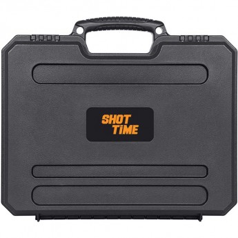 Кейс для пистолетов SHOTTIME 33x28x8.6 см IP65 полипропилен пена чёрный