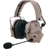 Наушники активные SHOTTIME с подключением к радиостанции, NRR 26dB ST-AE-282-M-T