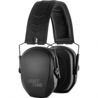 Наушники противошумные SHOTTIME 18 NRR 25dB чёрные Наушники противошумные SHOTTIME 18 NRR 25dB чёрные